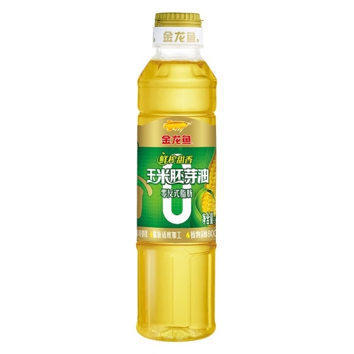 金龙鱼 鲜榨甜香玉米胚芽油400ml 蛋糕家用小瓶装食用色拉油