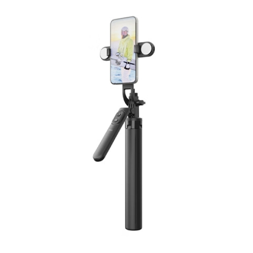 WIWU云台稳定器 手机自拍杆 手持防抖稳定器 三角架 短视频创作 SE012-直播三脚架自拍杆