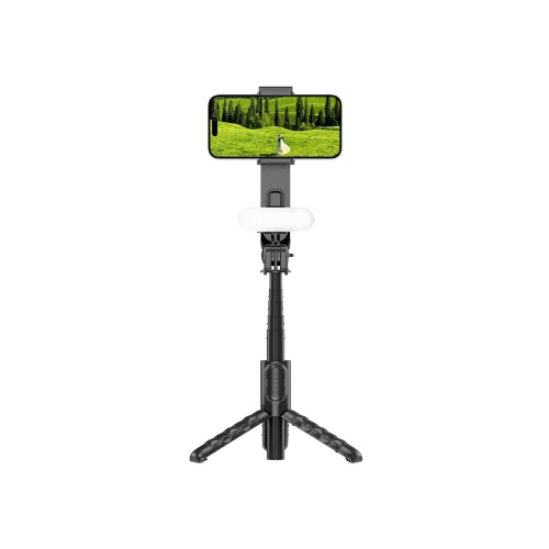 WIWU云台稳定器 手机自拍杆 手持防抖稳定器 三角架 短视频创作 SE013-战神单轴稳定器