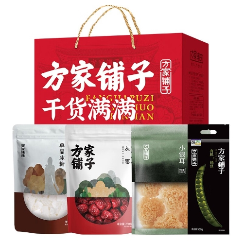 方家铺子中华老字号 夏凉杂粮干货盒装 1250g