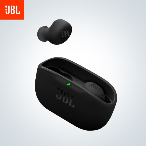 JBL WAVE BUDS 2 真无线蓝牙耳机 主动降噪入耳式通话音乐耳机苹果华为小米手机通用 黑色