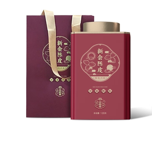 大益 茶叶 花草茶 新会陈皮 三年陈化135g/罐