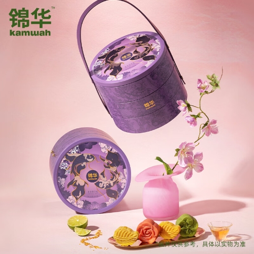 锦华糕点心盒装多味糕点饼干搭配盒装 步步糕升664g