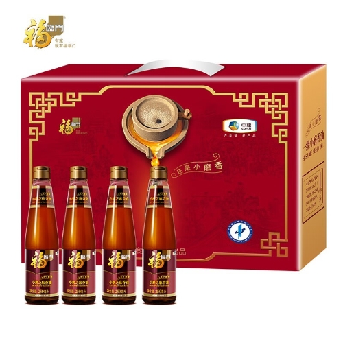 福临门 小磨香油盒装（一级）250ml*4