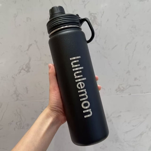 LULULEMEN Back to Life 运动水瓶 黑色710ml