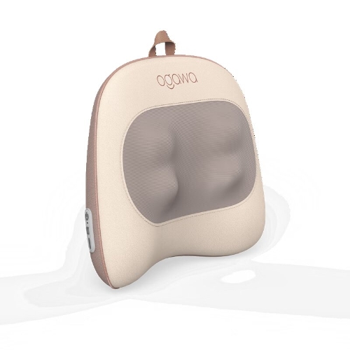 奥佳华（OGAWA） 按揉枕腰部按揉器多功能热敷靠枕腰部按揉仪腰椎按揉靠枕 2250拿铁棕