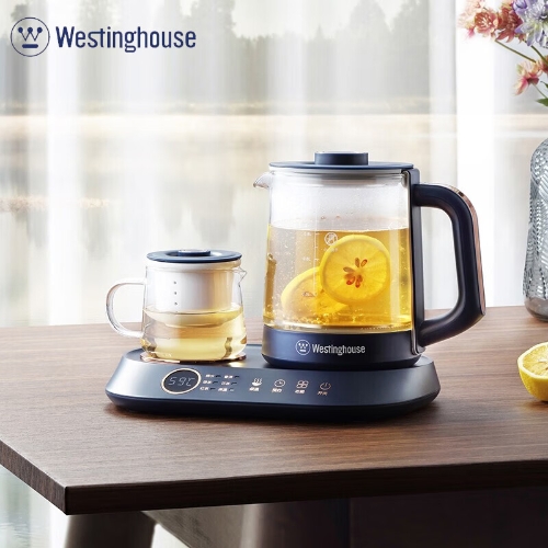 西屋（Westinghouse）养生壶套装 煮茶壶办公室多功能养生杯花茶壶保温烧水壶 WEK08B