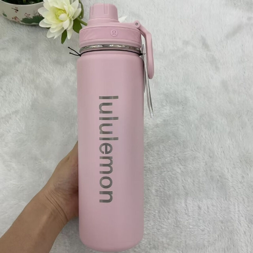 LULULEMEN Back to Life 运动水瓶 粉红色710ml