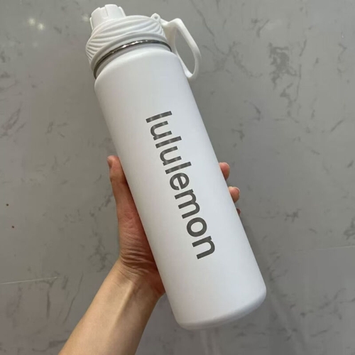 LULULEMEN Back to Life 运动水瓶 白色710ml